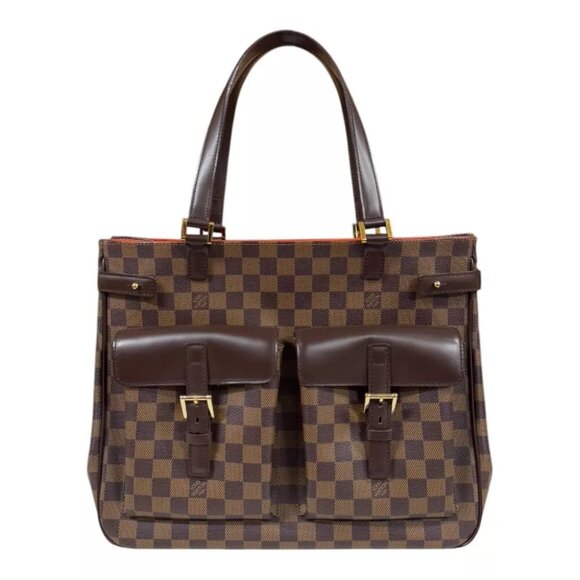 LOUIS VUITTON Handbag Damier canvas Damier Uzes used - Picture 1 of 12
